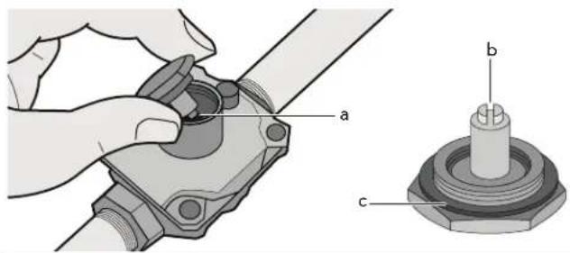 THERMADOR PALPKITDGW - Convertir el regulador a LP - 2