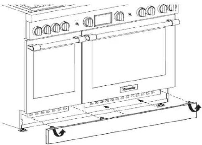 THERMADOR PALPKITDGW - Placing the conversion label - 2