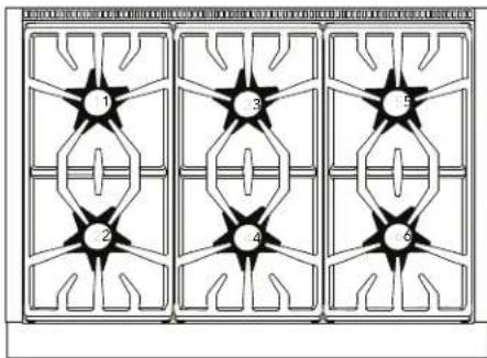THERMADOR PALPKITDGW - Trousses de conversion de ports de brûleurs au propane (PL) pour les cuisinières Pro Harmony et Pro Rangetops - 3