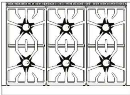 THERMADOR PALPKITDGW - Trousses de conversion de ports de STAR® brûleurs au gaz propane (PL) pour la gamme Pro Grand - 2