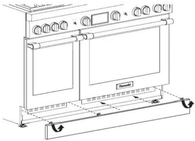 THERMADOR PALPKITDGW - Apposition de l'étiquette de conversion - 2