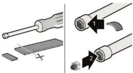 THERMADOR PALPKITDGW - Changing "D" and "F" STAR® burner orifices only - 1