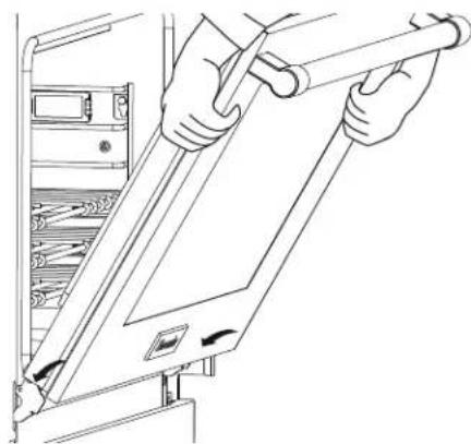 THERMADOR PALPKITDGW - Retirar la puerta del horno - 3
