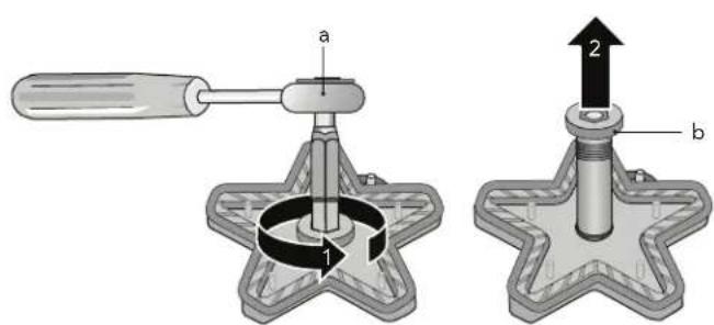 THERMADOR PALPKITDGW - Para desensamblar la parrilla de gas - 2