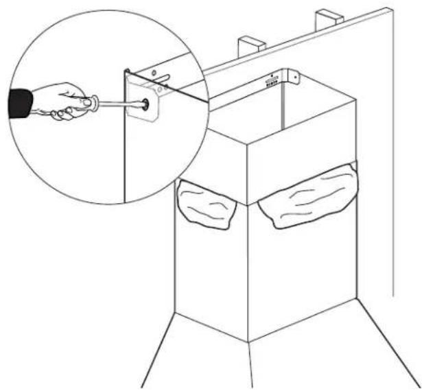THERMADOR CHMHP36XTW - Extensión telescópica de la campana de pared de la chimenea - 5