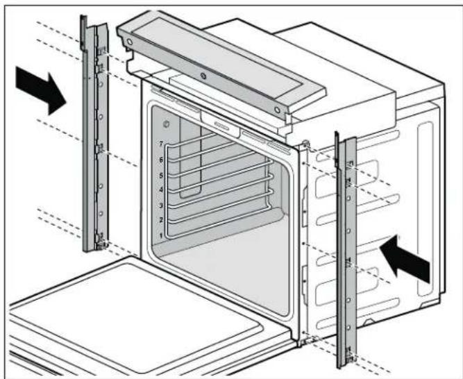 THERMADOR TWO30YS - Installing the side trims - 1