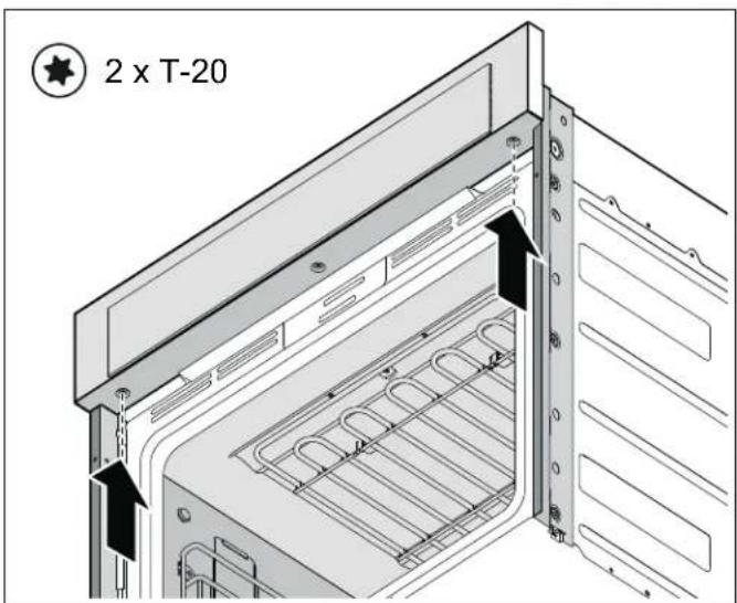 THERMADOR TWO30YS - Réinstallation du panneau de commande - 2
