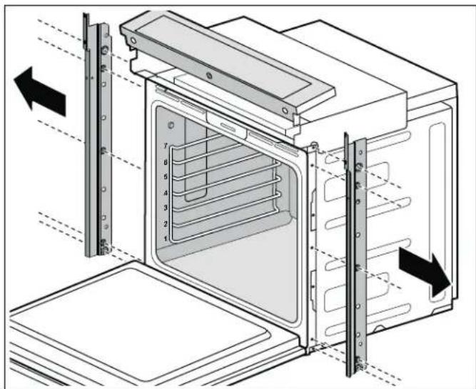 THERMADOR TWO30YS - Removing the side trims - 1