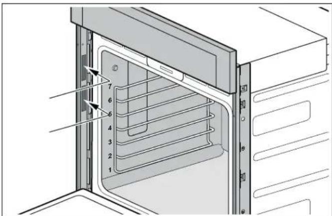 THERMADOR TWO30YS - Label location for single ovens with bottom hinge - 1
