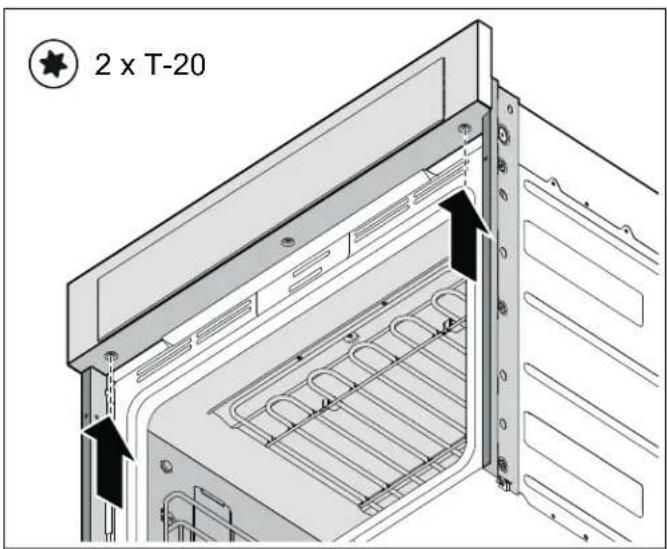 THERMADOR TWO30YS - Reinstalling the control panel - 2