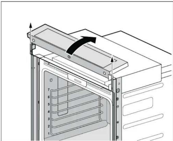 THERMADOR TWO30YS - Retrait du panneau de commande - 2