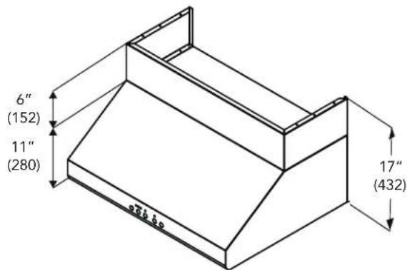 THERMADOR DC426W - Duct Cover Extension Installation - 1