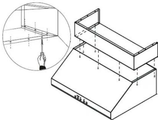 THERMADOR DC426W - Duct Cover Extension Installation - 2