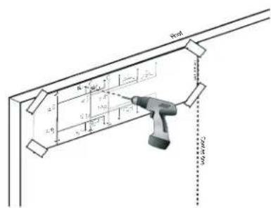 THERMADOR DC36MTW - Securing the telescoping chimney extension bracket - 3