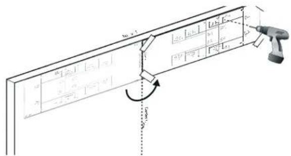 THERMADOR DC36MTW - Securing the telescoping chimney extension bracket - 4