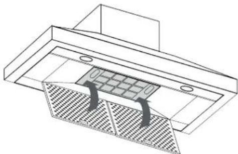 THERMADOR RECHDDB - Remplacement du filtre à charbon - 3