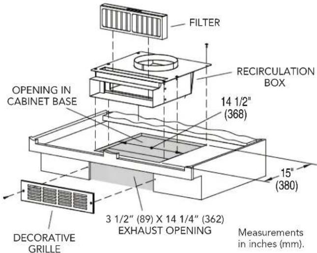 THERMADOR UCVRECIRC - IMPORTANT - Installation Requirements - 1