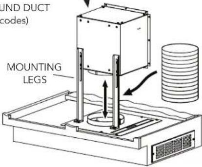 THERMADOR UCVRECIRC - Remove polyfilm from filter. - 3