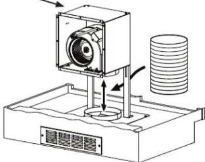 THERMADOR UCVRECIRC - Remove polyfilm from filter. - 7