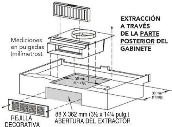 THERMADOR UCVRECIRC - REEMPLAZO DEL FILTRO - 2