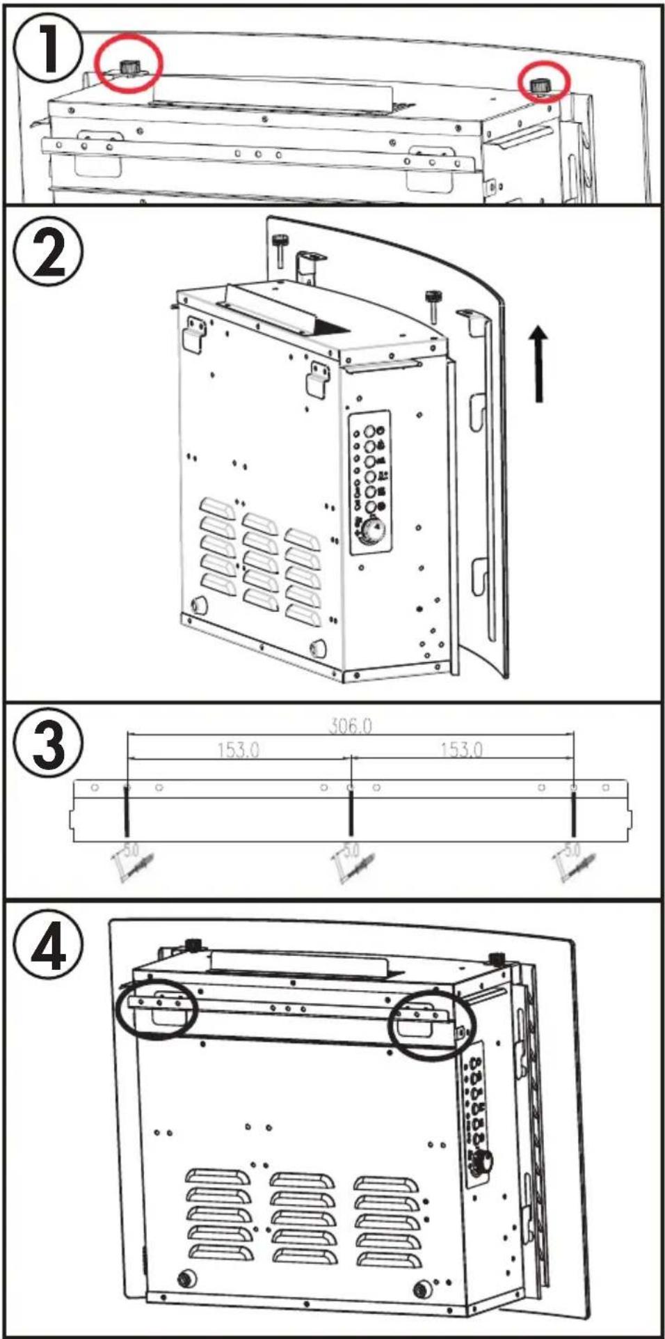DANBY DDEF02213BD13 - Assemblage de PIED autoportant LIBRE - 2