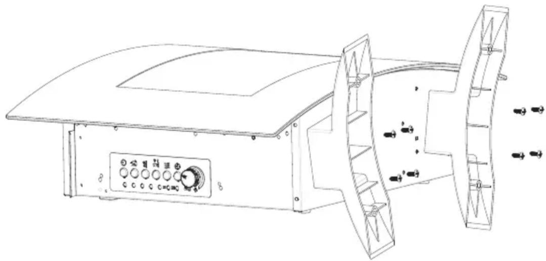 DANBY DDEF02213BD13 - CONJUNTO DE PIE DE APOYO LIBRE - 1