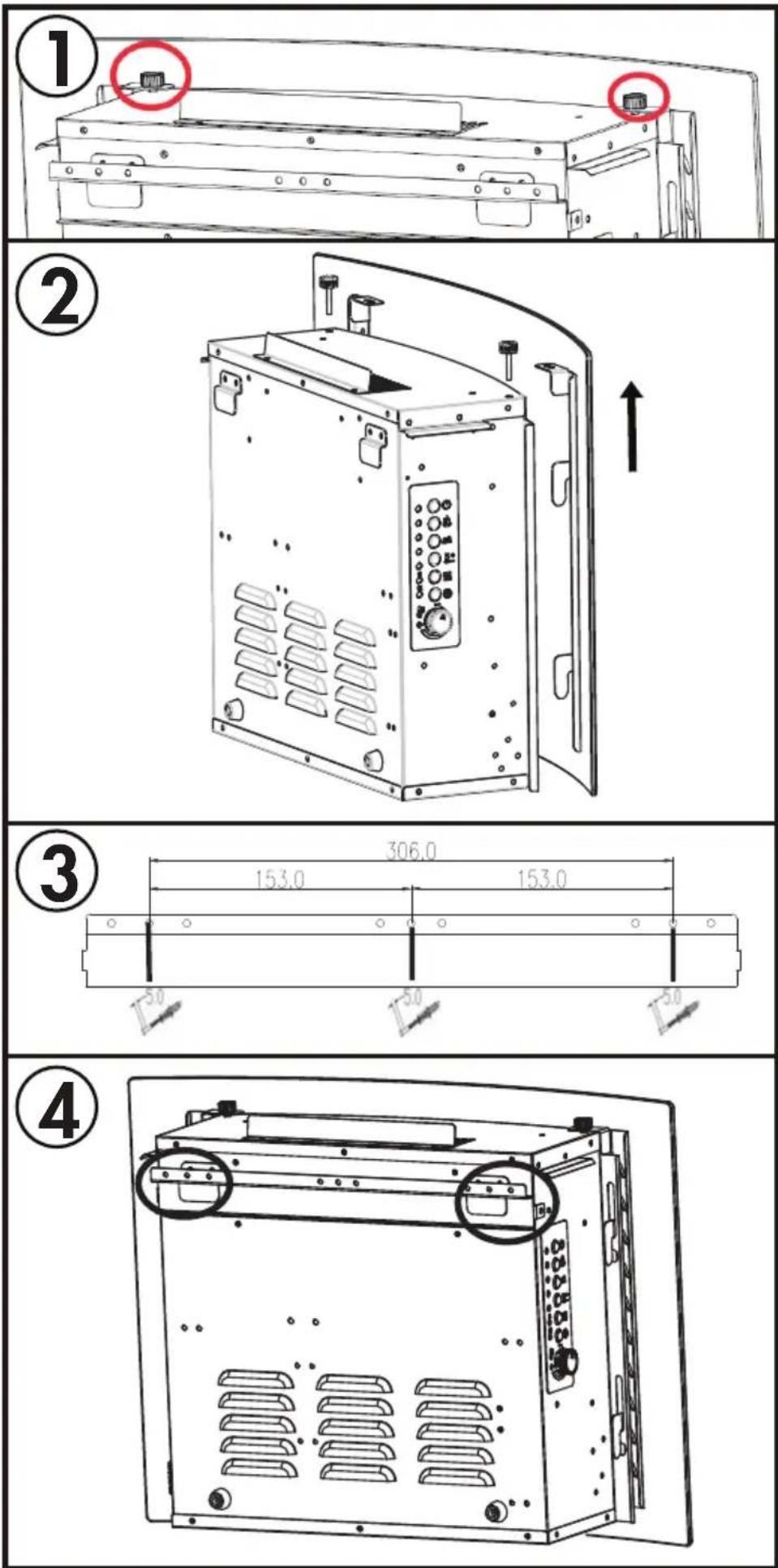 DANBY DDEF02213BD13 - INSTRUCCIONES DE INSTALACIÓN - 1