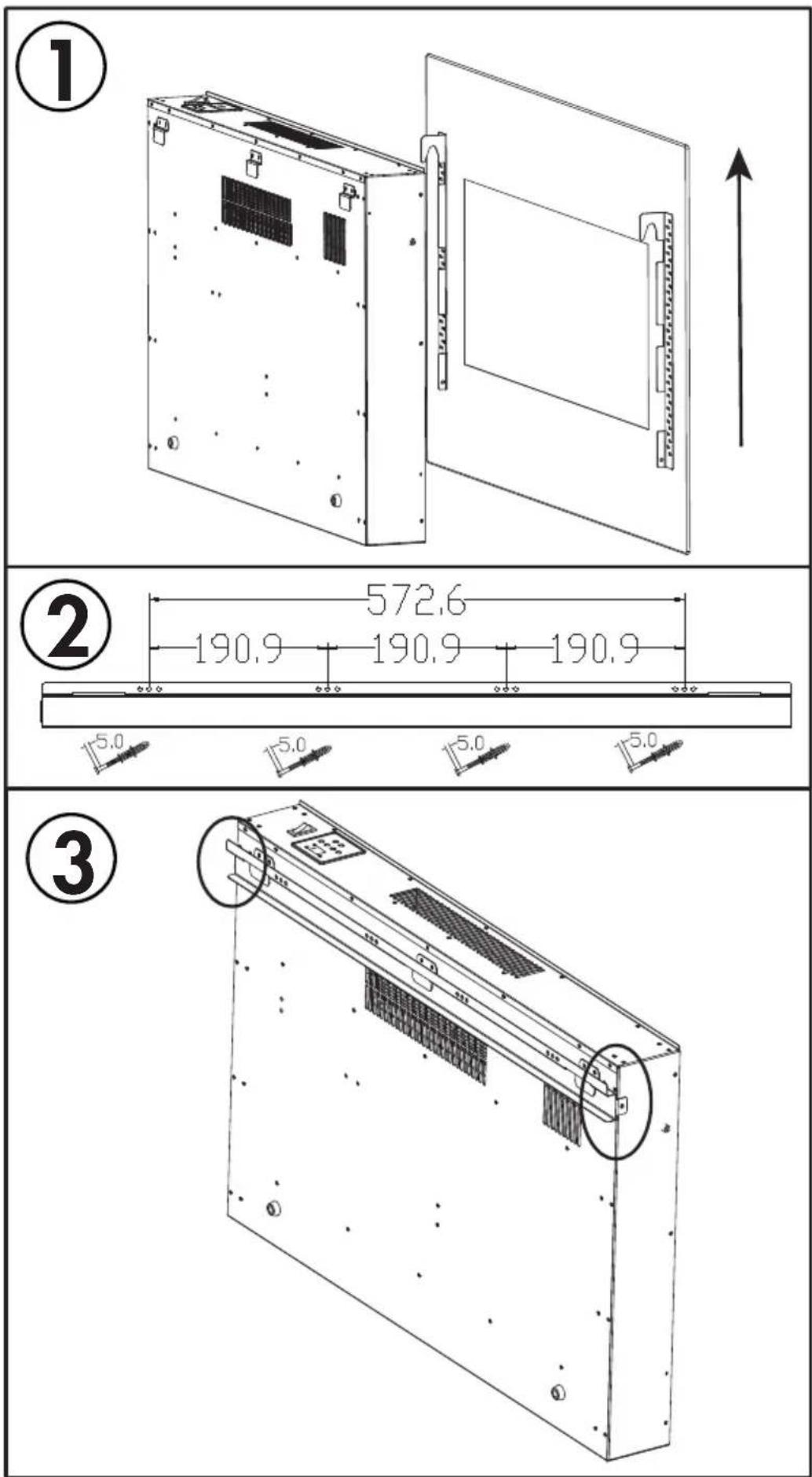 DANBY DDEF03813BD13 - INSTALLATION INSTRUCTIONS - 1