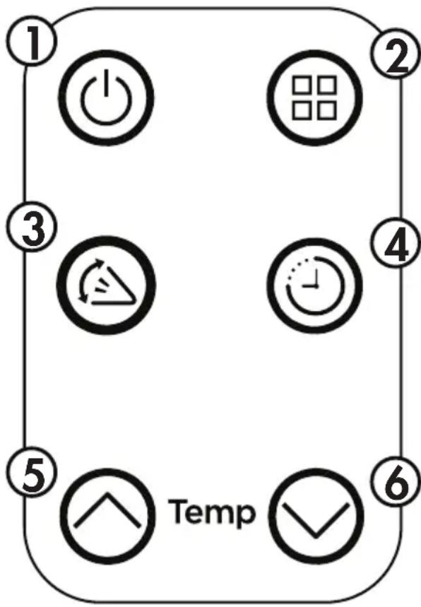 DANBY DBSH02213WD13 - CONTROL REMOTO - 1