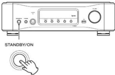 Esoteric N05XD - Press the STANDBY/ON button to turn the unit on. - 1