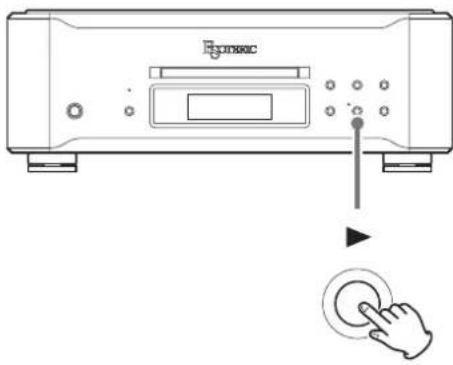 Esoteric P02X - Press the play (▶) button. - 1