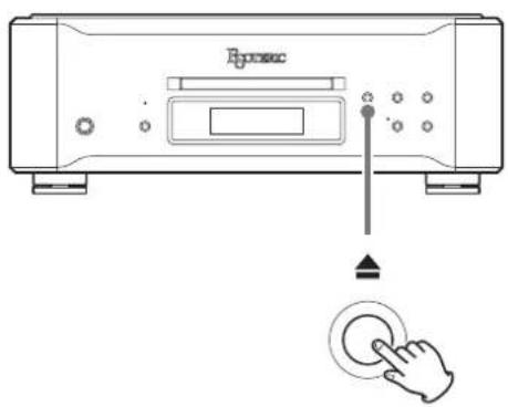 Esoteric P02X - Press the tray open/close (▲) button. - 1