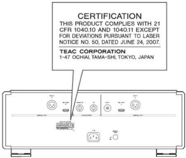 Esoteric P02X - Model for USA - 1