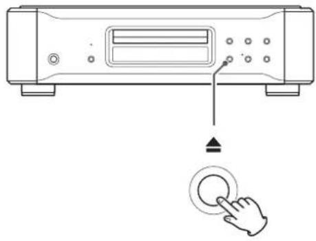 Esoteric K07Xs - Opening and closing the disc tray - 1