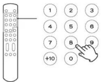 Esoteric K07Xs - Utilisation des touches numériques pour sélectionner la piste à lire - 1