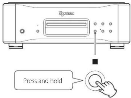Esoteric K01XD - Changing the playback area - 1