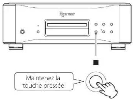 Esoteric K01XD - Changement de la zone de lecture - 1