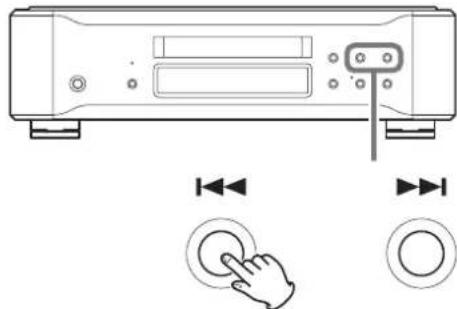Esoteric P05X - Use the / buttons to change the settings. - 1