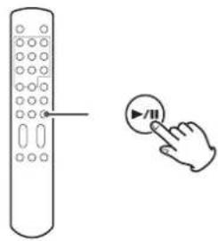 Esoteric P05X - When you are done adding tracks to the program, press the play/pause ( / II) button. - 1