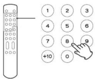 Esoteric P05X - Utilice los botones numéricos para selectionar las pistas que desee programar. - 1