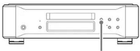 Esoteric P05X - Press the tray open/close () button. - 1