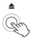 Esoteric P05X - Press the tray open/close () button. - 2