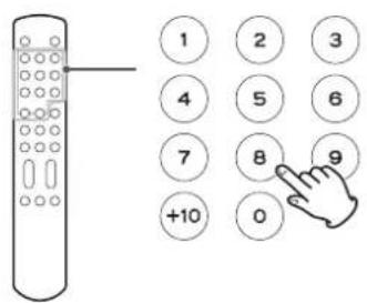 Esoteric P05X - Utilisez les touches numériques pour sélectionner les pistes que vous souhaitez programmer. - 1