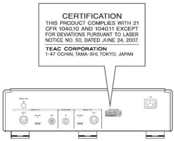 Esoteric P05X - Model for USA - 1