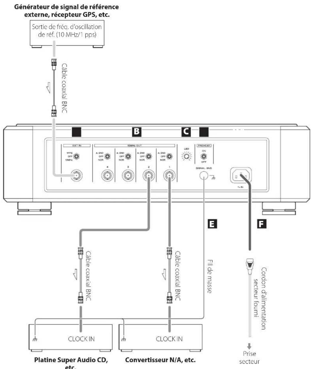 Esoteric Grandioso G1 - Précautions lors des branchements - 1