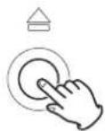 Esoteric Grandioso P1X - Press the tray open/close (▲) button. - 1