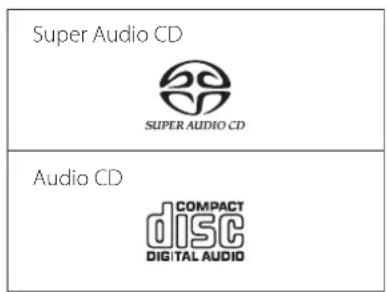 Esoteric K03XD - Tipos de discos que se pueden reproducir en esta unidad y sus símbolos - 1