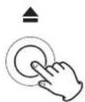 Esoteric K03XD - Press the tray open/close (▲) button. - 1
