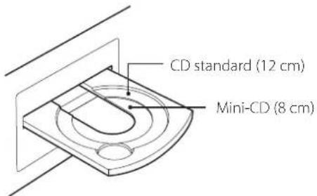 Esoteric Grandioso K1 - Placez un disque au centre du tiroir avec sa face sérigraphiée vers le haut. - 1