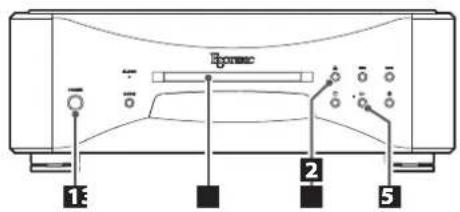 Esoteric Grandioso K1 - g Message display area - 1